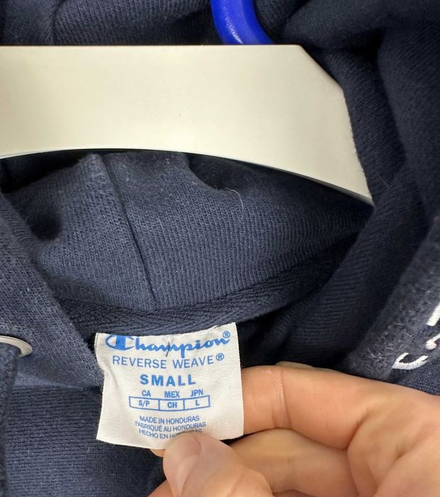 Bluza z kapturem CHAMPION Reverse Weave FAZE CLAN damska cropped r. S