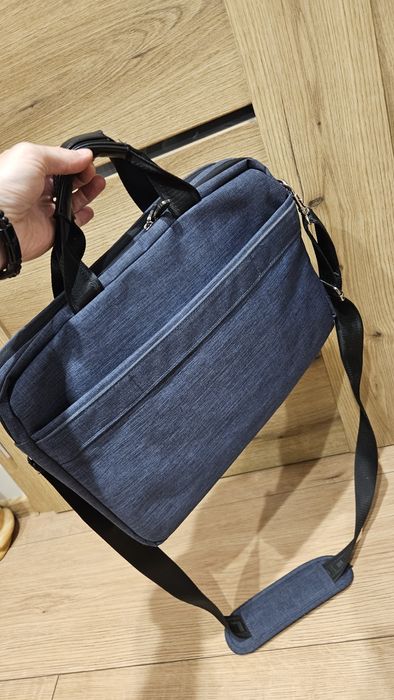 Casual Lasocki  torba męska aktówka na laptop dokumenty do pracy