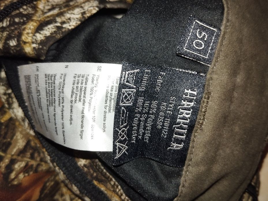 Komplet camo myśliwski bluza spodnie Harkila 50 M