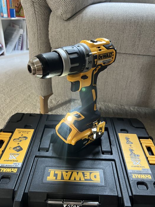 DeWalt 18V набір шуруповерт + гайковерт 2 акумулятори 5 Ah, гарантія 3 роки!