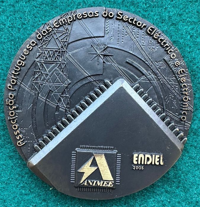 Medalha comemorativa em bronze