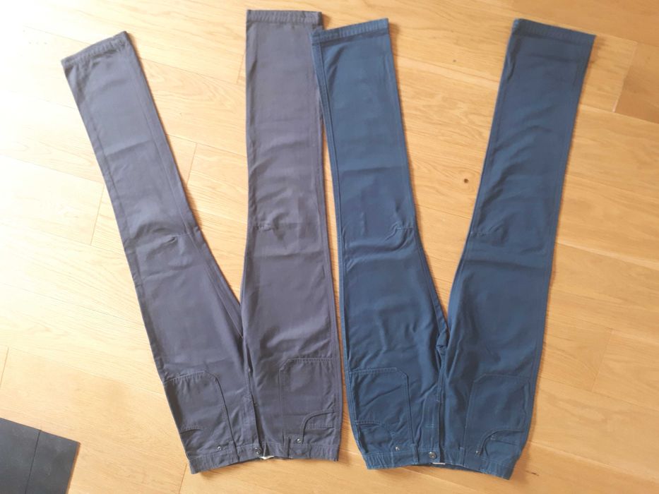 J.NOWE zestaw 2szt spodnie slim Vertbaudet chłopiec 14 l 158/164 ideał