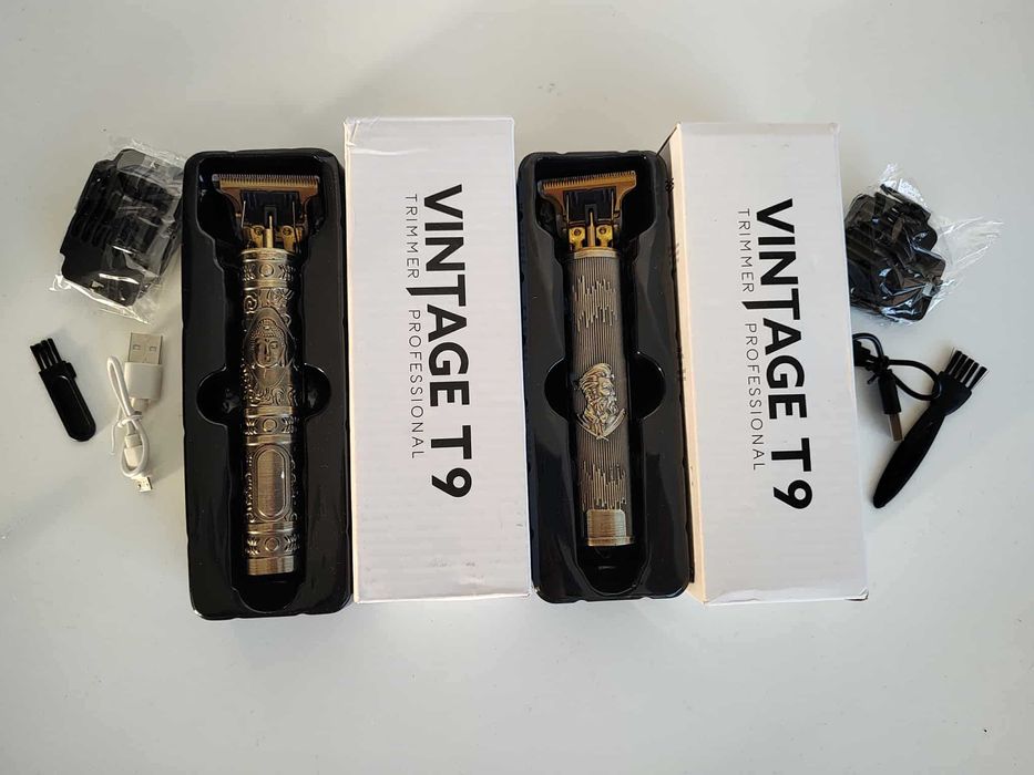 Trymer VINTAGE T9 –bezprzewodowy trymer do włosów i brody