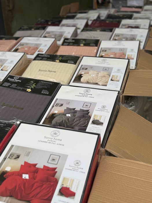 Вишукане якісні щільні сатинові комплекти постільна білизна Sonia Home