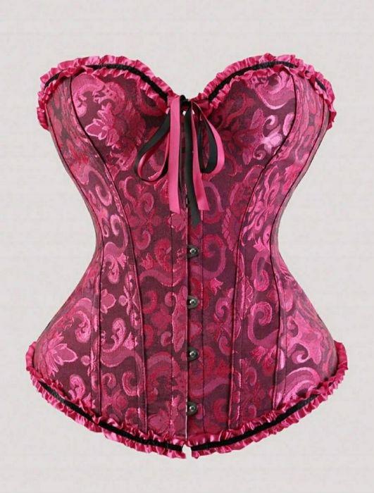 Haftowany gorset r. XL