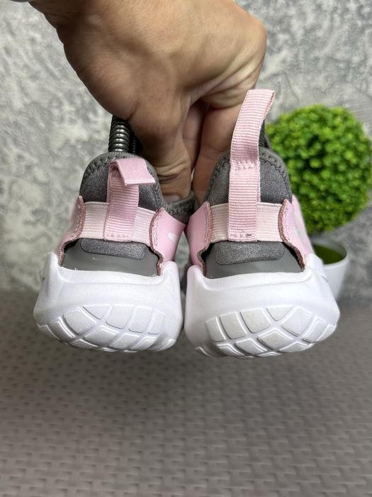 Nike Flex Runner кроссовки 33 размер детские беговые розовые