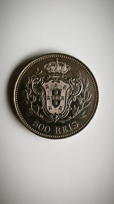 D. Manuel II, 500 reis