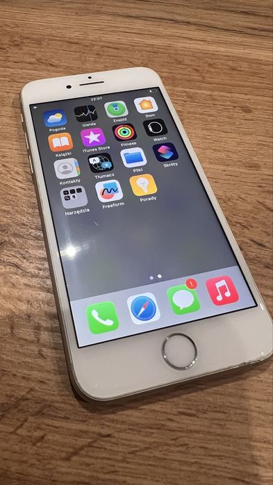 Iphone 8 bialy stan bardzo dobry