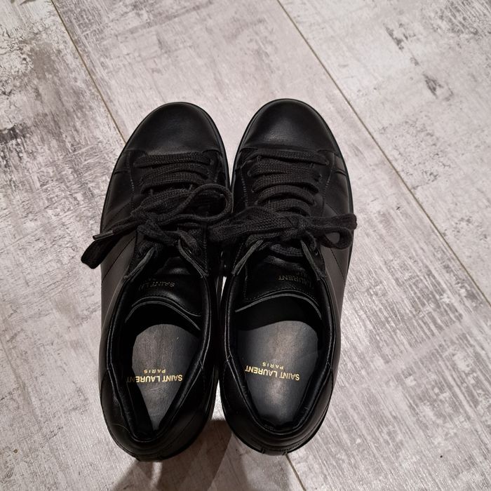 Saint Laurent Paris trampki sneakersy 39 skóra