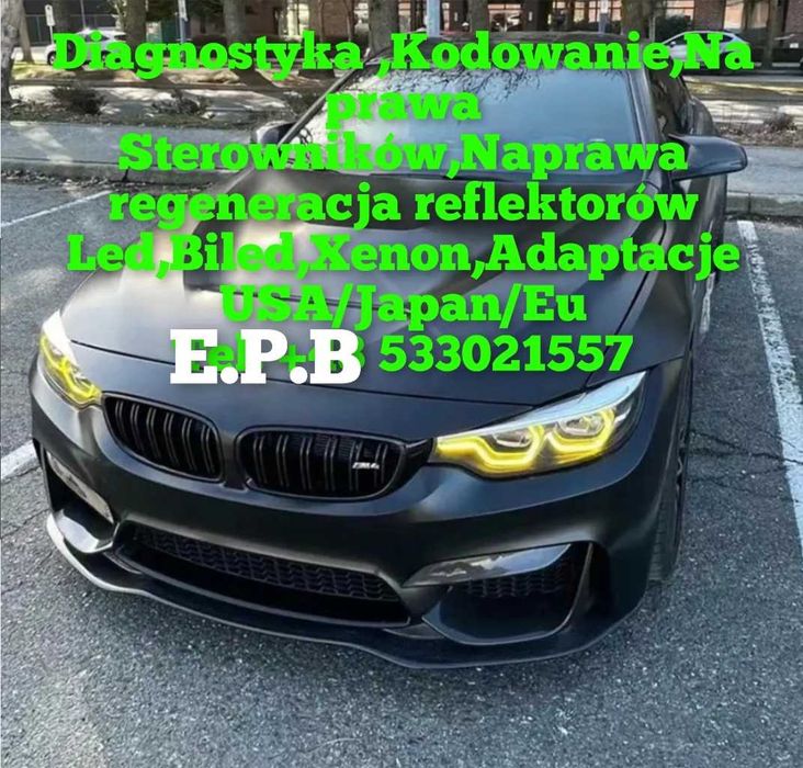 Naprawa regeneracja konwersja USA Lampa reflektor bixenon xenon led