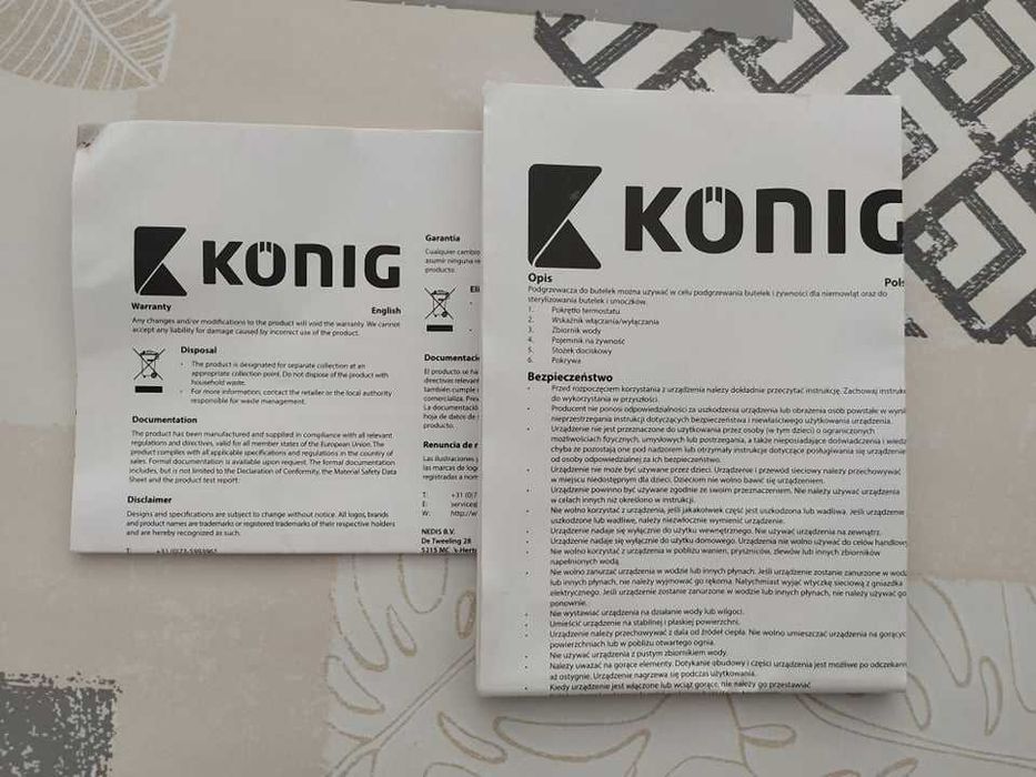 Aquecedor/esterilizador de biberões com pouco uso
