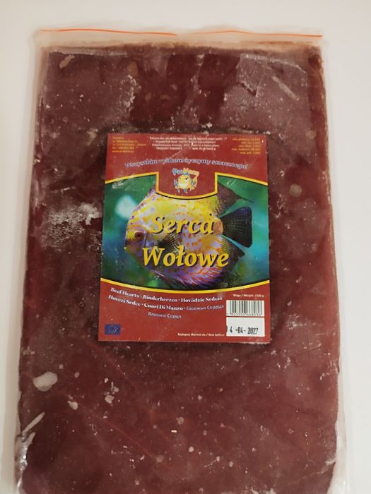 Serce wołowe 500 g tafla