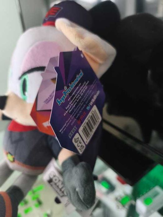 Peluche Sonic Prime NYC Rebel Rouge 32cm