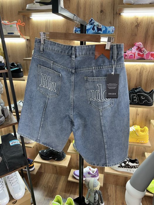 Шорти Джинсові RHUDE Blue Denim