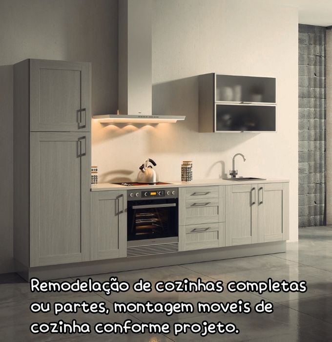 Remodelação casas de banho e cozinhas.