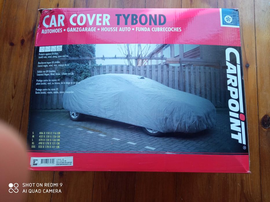 Pokrowiec, plandeka na samochód XL