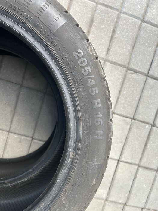 Opony letnie w dobrym stanie