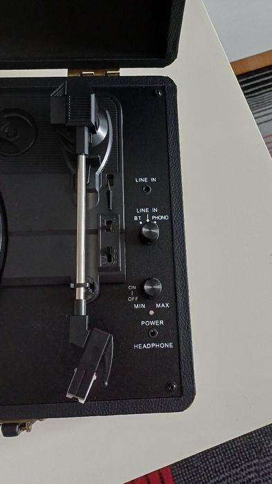 Gramofon Retrolife R609 Z Bluetooth Czarny