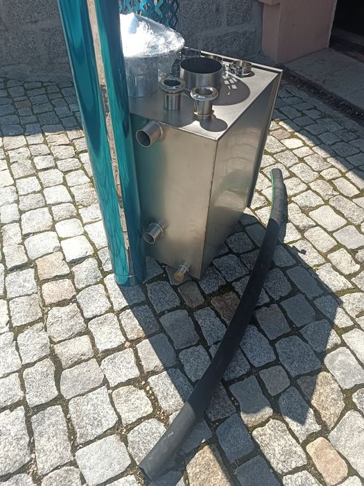 Piec do bani,  stal AISI 316