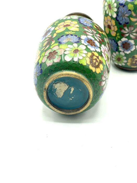 Jarras potes cloisonné