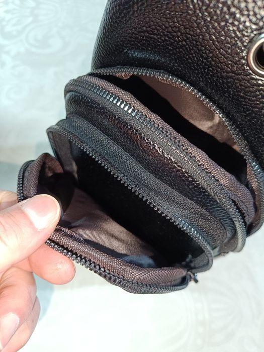 Bolsa de peito preta - Nova