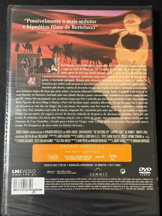 DVD do filme Um chá no deserto [Novo]