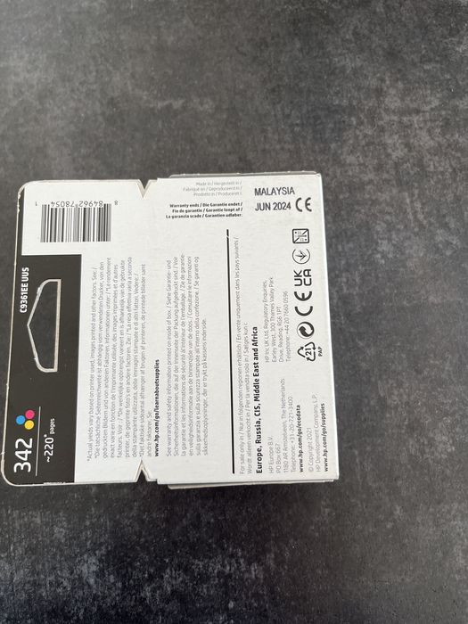 Tusz orginalny hp 342 trzy kolorowy