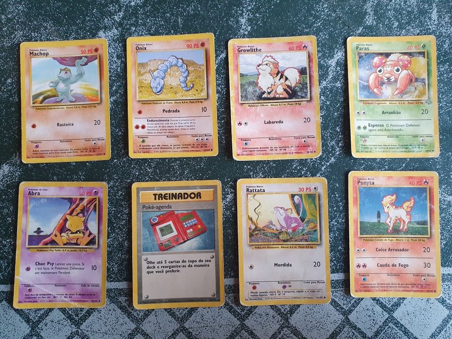 Lote Cartas Pokémon Raras Originais