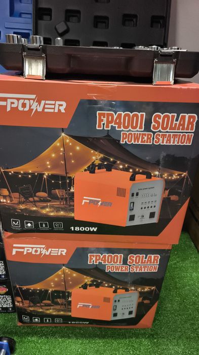 Estação de Energia Solar Portátil F-POWER 1800W