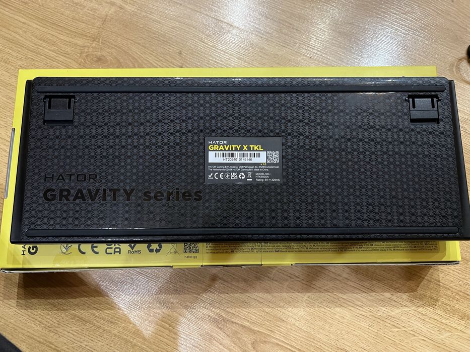Механічна Клавіатура Hator Gravity X TKL