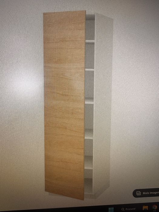 Armario Metod c/ prateleiras 60x60x200