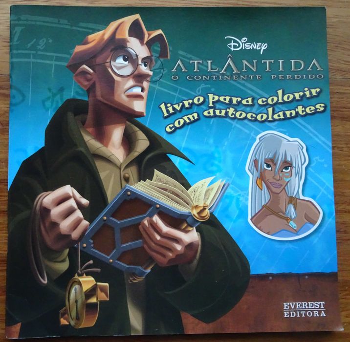 Atlântida O Continente Perdido (Livro Para Colorir Com Autocolantes)