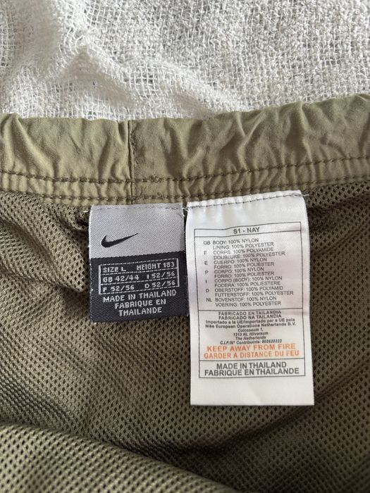 Khaki spodenki sportowe nike uniwersalne