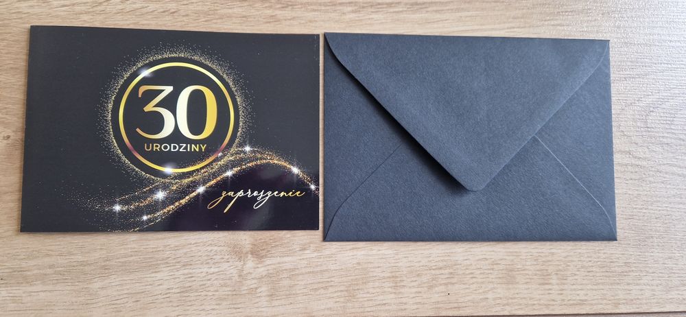 Zaproszenie na 30 urodziny