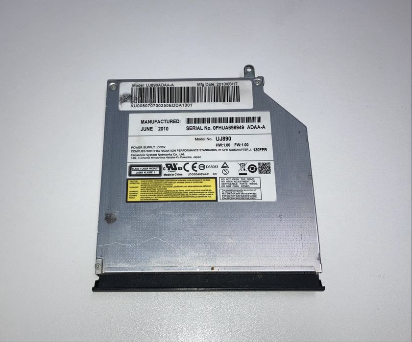 Napęd optyczny nagrywarka DVD-RW do laptopa Acer Panasonic UJ890ADAA-A