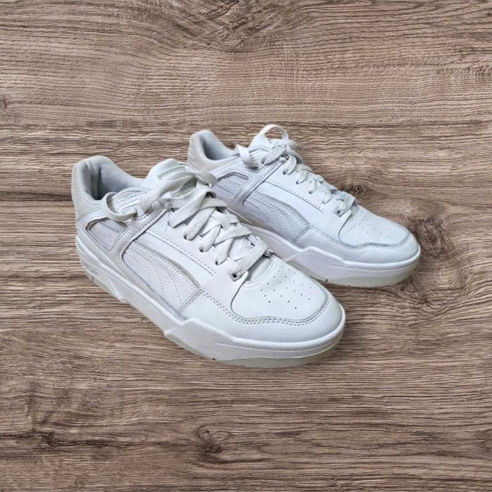 Buty Puma Slipstrema skórzane 43(28cm) białe skóra