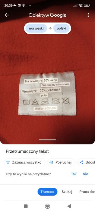 Czapka odblaskowa norweskiej firmy ABV