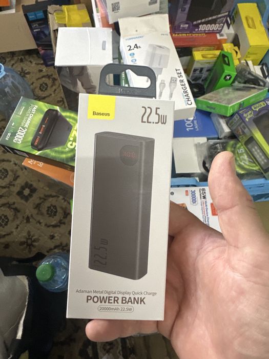 Павербанк Baseus Adaman metal 20000 mAh 22,5W