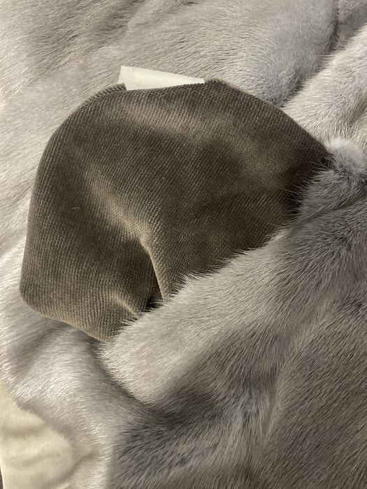 Норкова шуба голуба норка