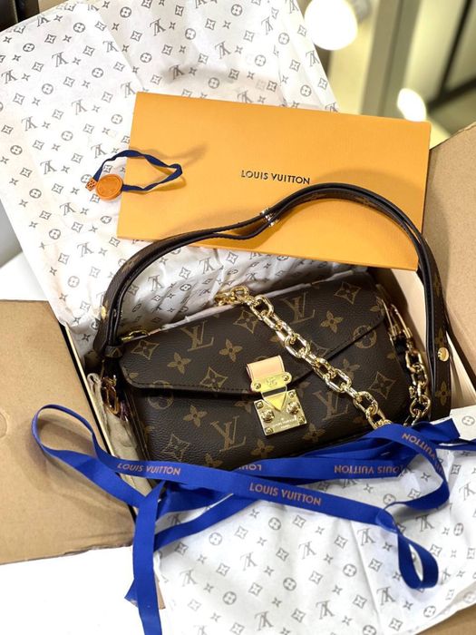 Сумка жіноча брендова Луі Вітон Метіс Metis шкіряна в наявності