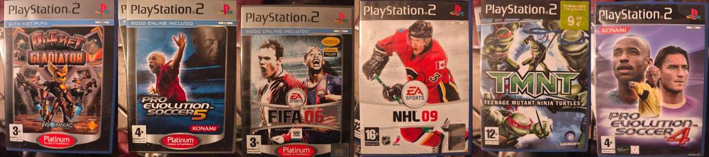 Jogos PS3, PS2 PS1 e PSP