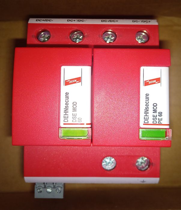 Ogranicznik przepięć DC fotowoltaiki DEHNSecure DSE MOD60_971010