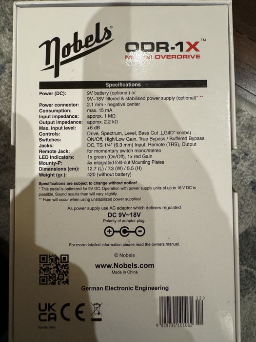 Nobels ODR-1X  praktycznie nowy