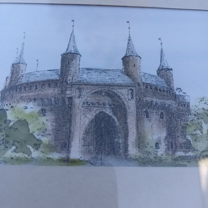Grafiki Kraków dwie sztuki