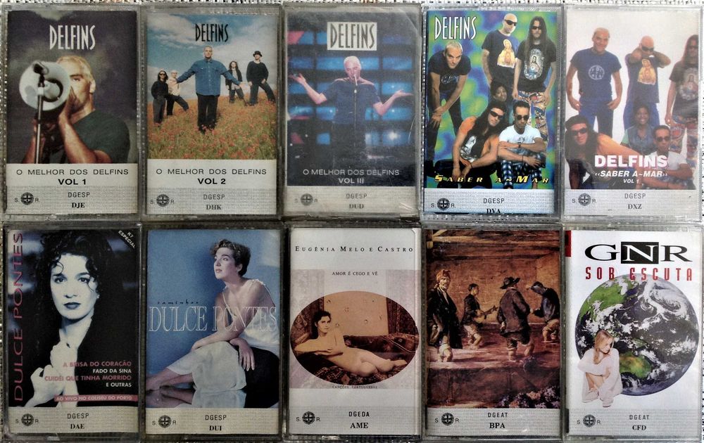 80 Cassetes - Musica Portuguesa - Raras - Muito Bom Estado