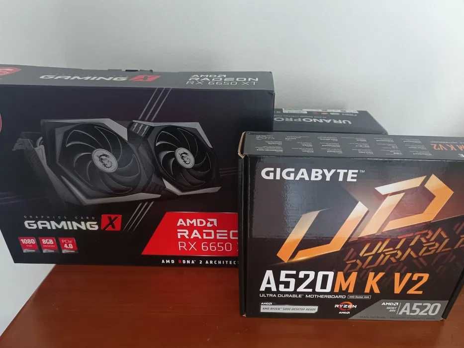 PC Gaming NOVO | RX 6650 XT 8GB | Ryzen 5 5500 | 16GB | 512GB NVMe
