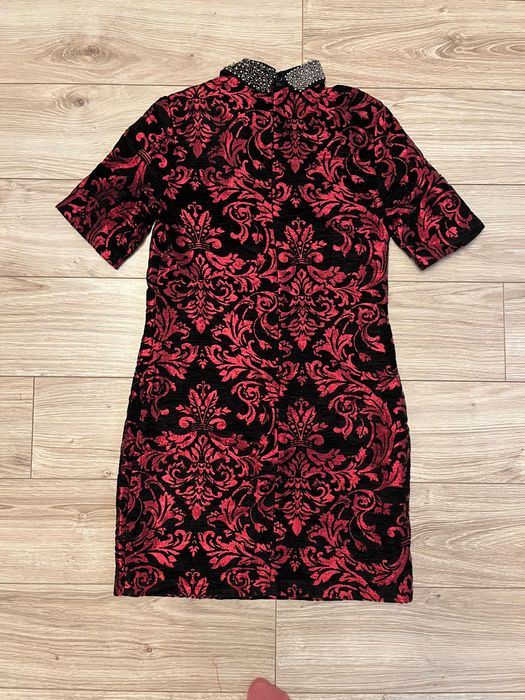 XS 34 Astrid Black Label sukienka z kołnierzykiem