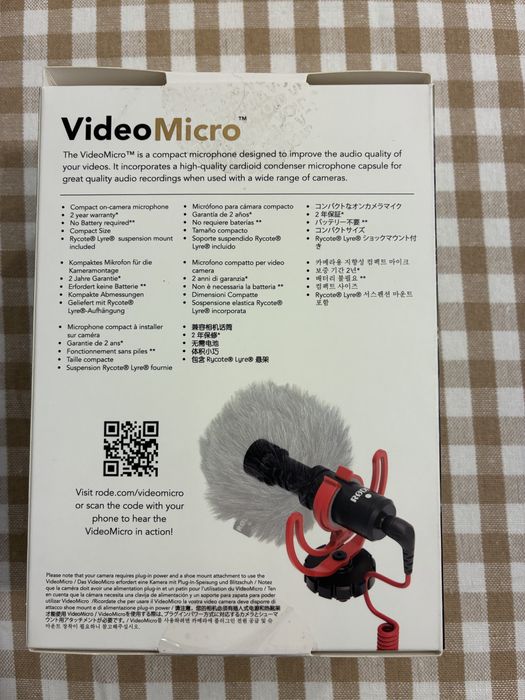Rode VideoMic - microfone para camara