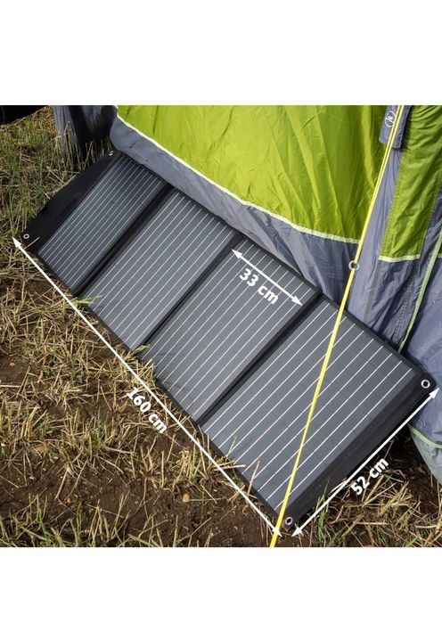 Портативна сонячна панель Cross Tools SolarBox 120W / USB-C / DC
