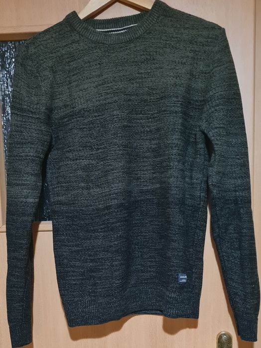 Sweter męski zielony